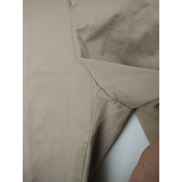 JM Collection Woman 10 Pants Brown Trousers Straight Leg Zip Button casual - Picture 4 of 10